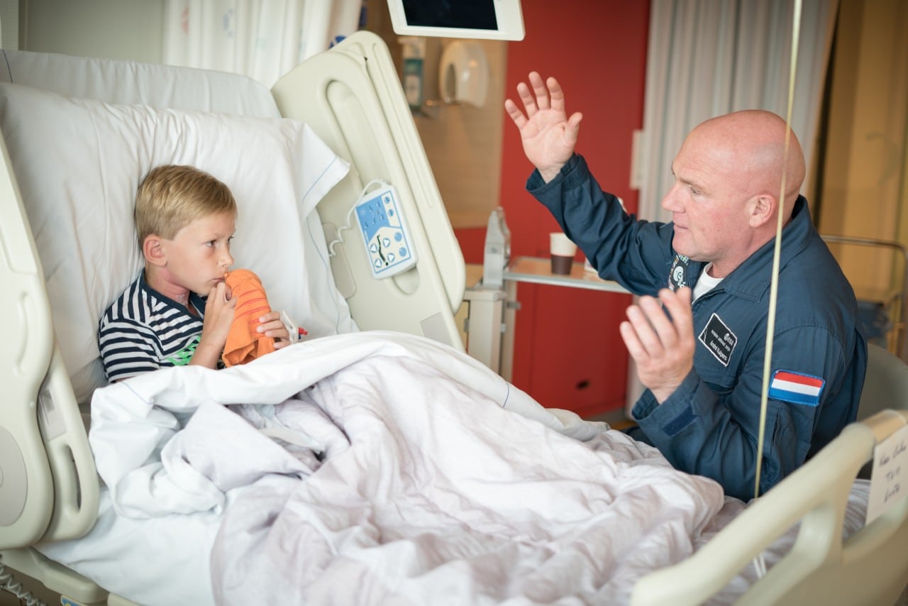 Op bezoek in het Emma Kinderziekenhuis